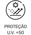 Proteção UV50