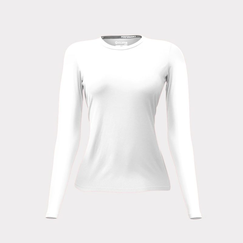 Dry Tech Manga Longa Branco