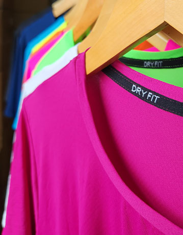 camisetas coloridas