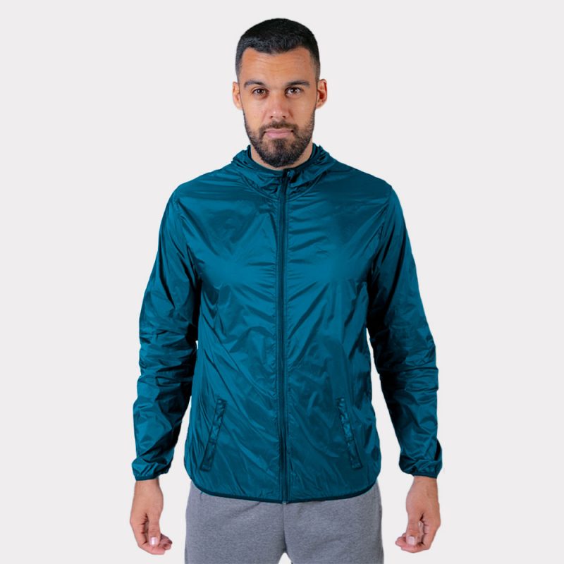 Corta Vento Bolso Azul
