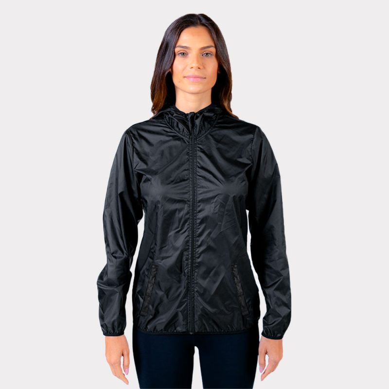 Corta Vento Bolso Preto