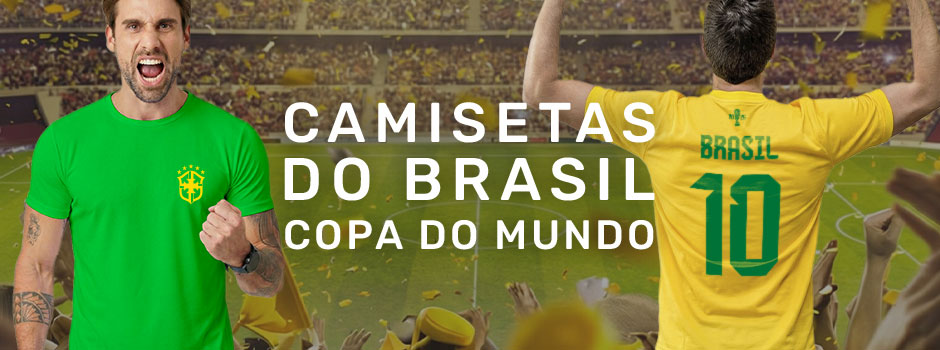 camisetas copa do mundo